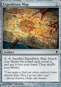 Expedition Map - Zendikar