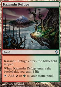 Kazandu Refuge - Zendikar