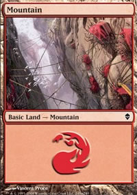 Mountain 8 - Zendikar