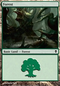 Forest 4 - Zendikar