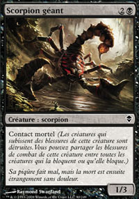 Scorpion gant - 