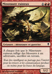 Minotaure ruineux - 