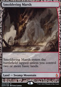 Smoldering Marsh - Zendikar Expeditions