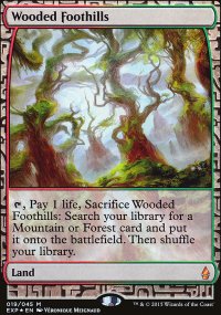 Wooded Foothills - Zendikar Expeditions