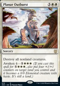 Planar Outburst - Zendikar Rising Commander Decks