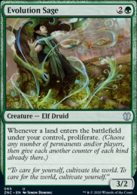 Evolution Sage - Zendikar Rising Commander Decks