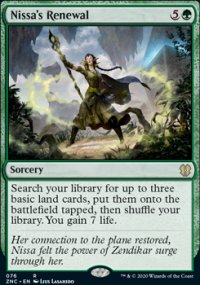 Nissa's Renewal - Zendikar Rising Commander Decks