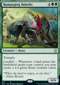 Rampaging Baloths - Zendikar Rising Commander Decks