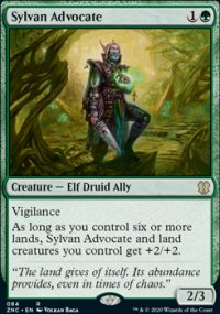 Sylvan Advocate - Zendikar Rising Commander Decks