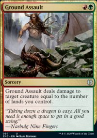 Ground Assault - Zendikar Rising Commander Decks