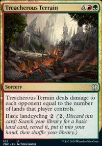 Treacherous Terrain - Zendikar Rising Commander Decks