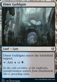 Dimir Guildgate - Zendikar Rising Commander Decks