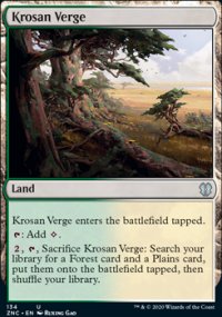 Krosan Verge - Zendikar Rising Commander Decks