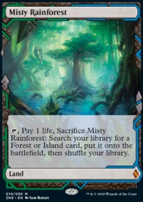 Misty Rainforest - Zendikar Rising Expeditions