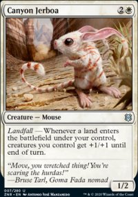 Canyon Jerboa 1 - Zendikar Rising