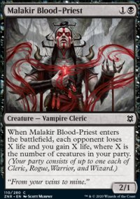 Malakir Blood-Priest - Zendikar Rising