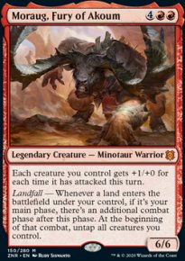 Moraug, Fury of Akoum 1 - Zendikar Rising