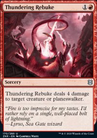 Thundering Rebuke - 