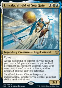 Linvala, Shield of Sea Gate 1 - Zendikar Rising