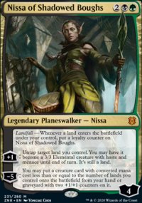 Nissa of Shadowed Boughs 1 - Zendikar Rising