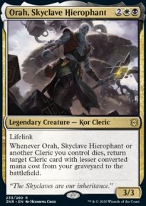 Orah, Skyclave Hierophant 1 - Zendikar Rising