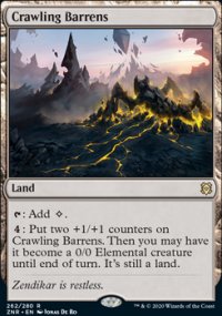 Crawling Barrens 1 - Zendikar Rising