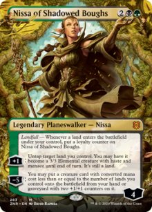 Nissa of Shadowed Boughs 2 - Zendikar Rising
