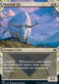 Makindi Ox 2 - Zendikar Rising