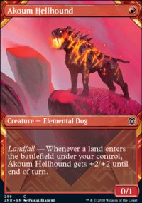 Akoum Hellhound 2 - Zendikar Rising