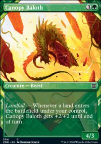 Canopy Baloth 2 - Zendikar Rising