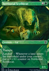 Territorial Scythecat 2 - Zendikar Rising