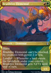Brushfire Elemental 2 - Zendikar Rising