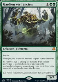 Gardien vert ancien - 
