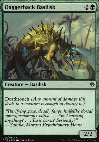 Daggerback Basilisk - Zendikar vs. Eldrazi