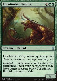 Turntimber Basilisk - Zendikar vs. Eldrazi