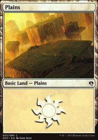 Plains 1 - Zendikar vs. Eldrazi